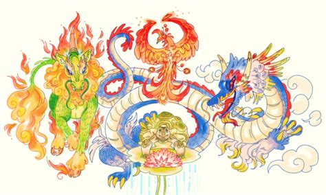 四靈|Four Holy Beasts